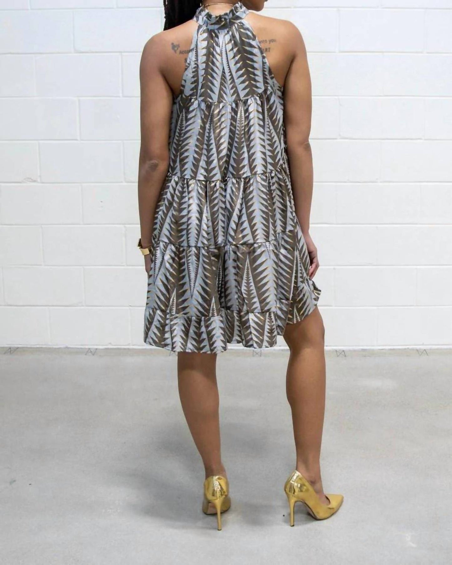 Paani - Short Tiered Dress