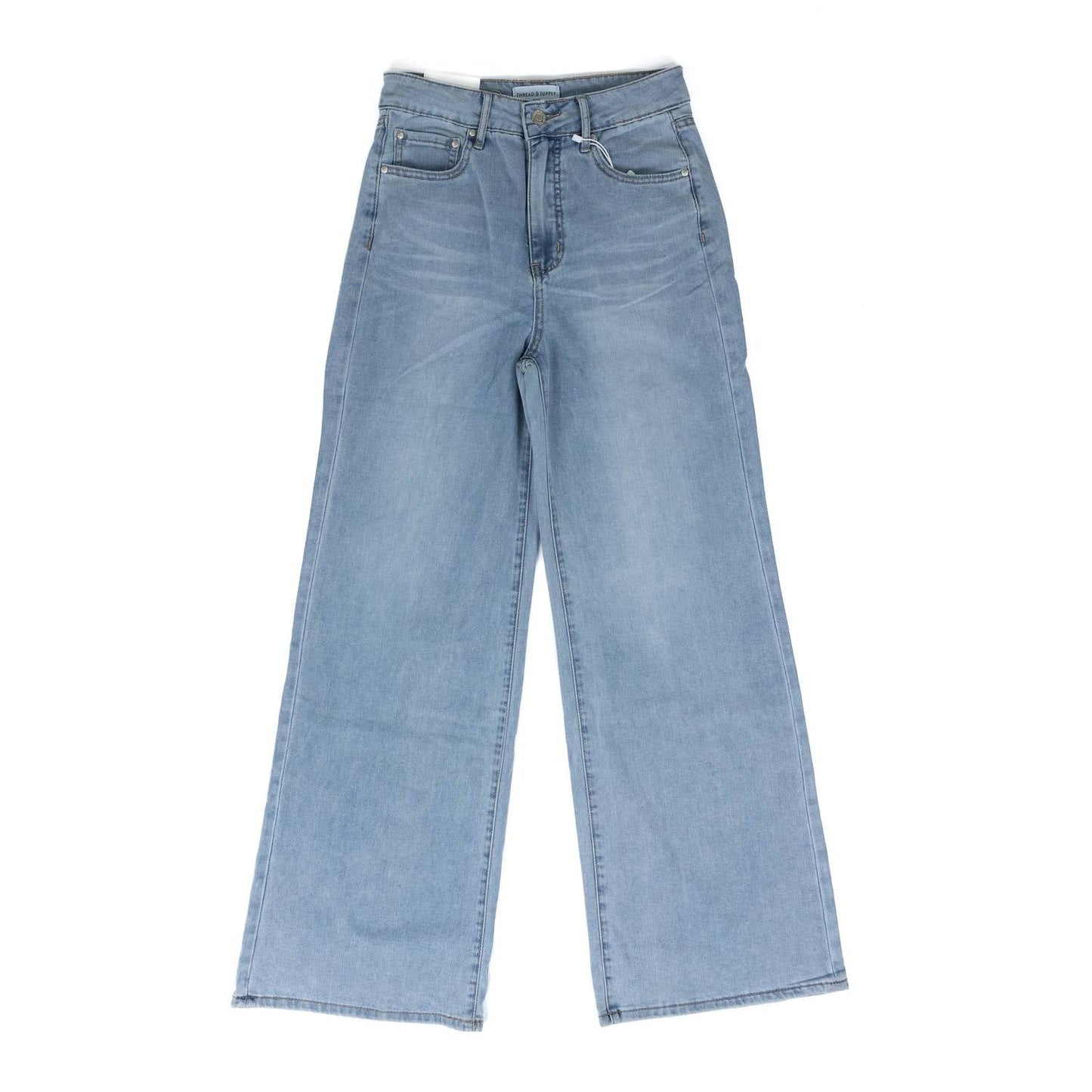 Thread & Supply - Taylor High Rise Wide Leg Denim Jeans