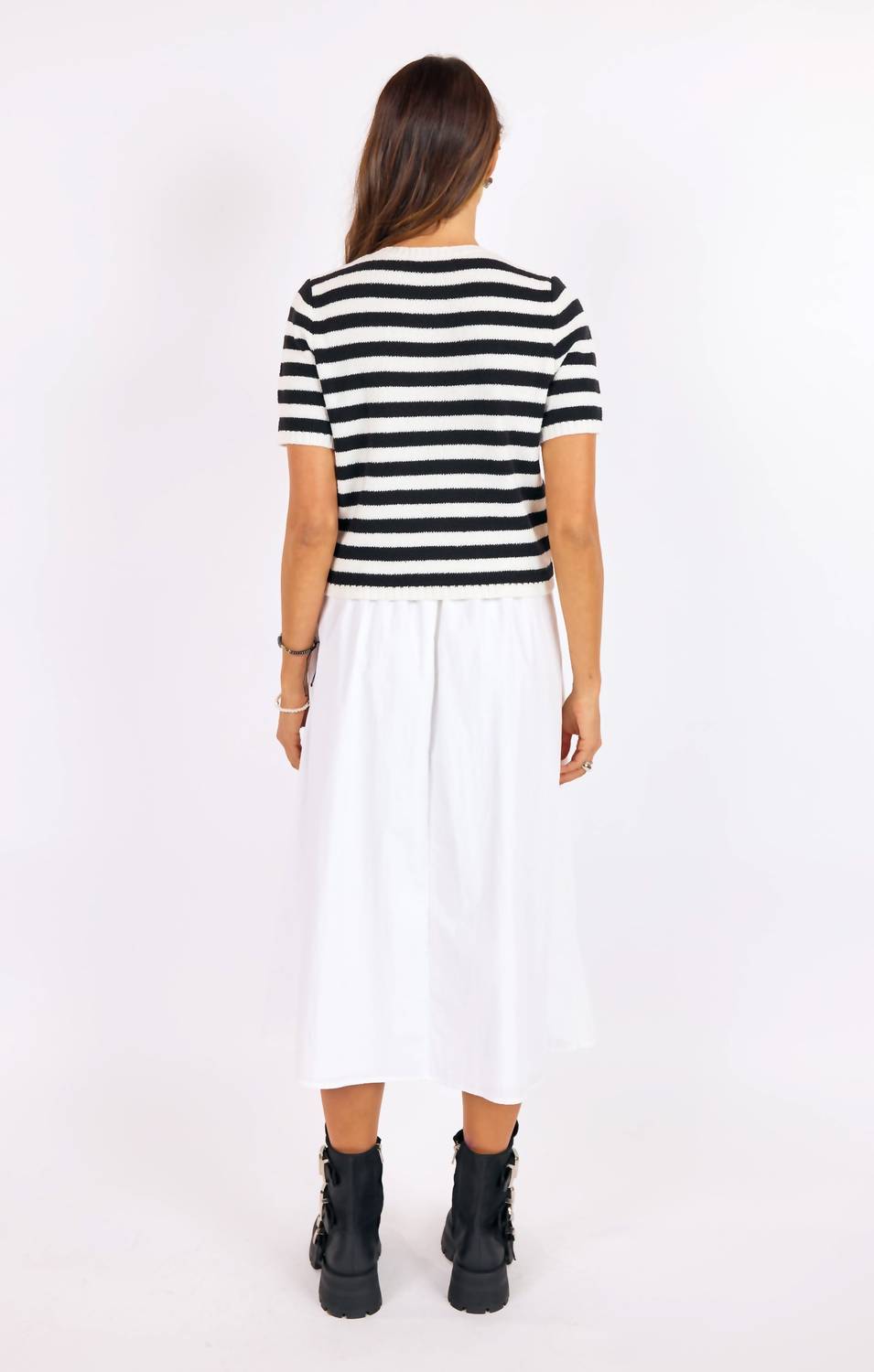 Sage The Label - Daphne Stripe Button Cardigan