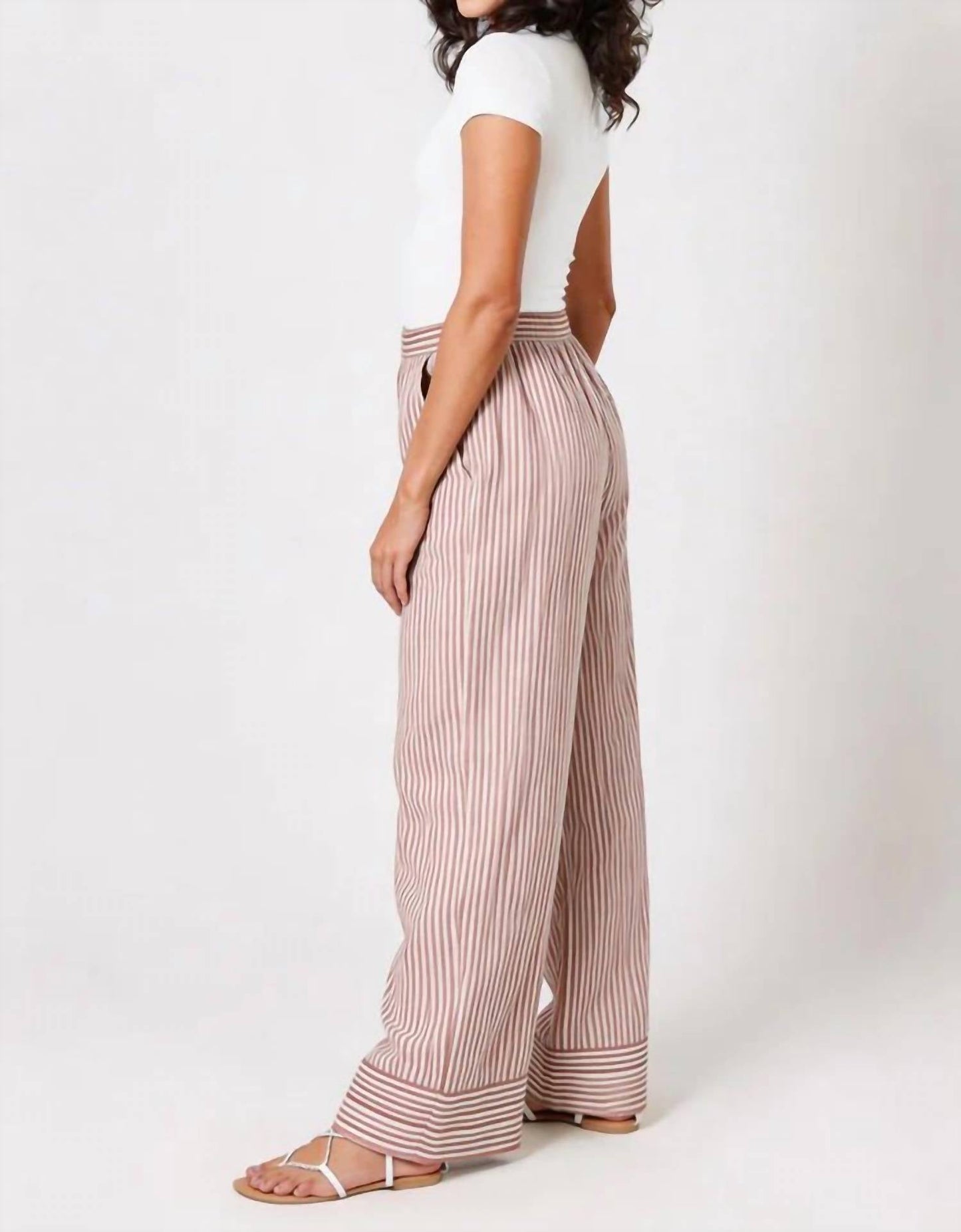 Traffic People - CHARLIE STRIPED TROUSERS