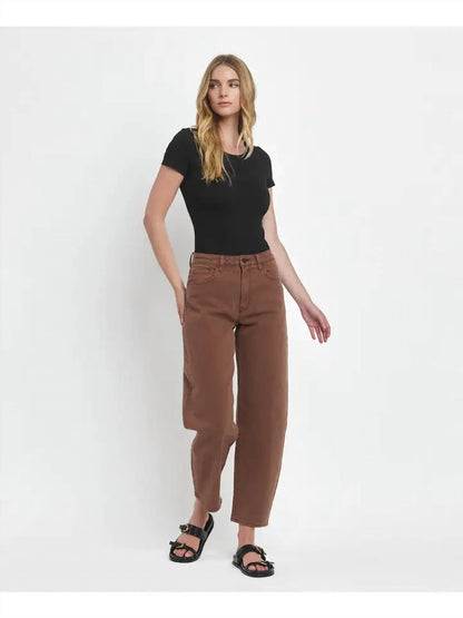 Vervet By Flying Monkey - Super High Rise Slim Barrel Jeans