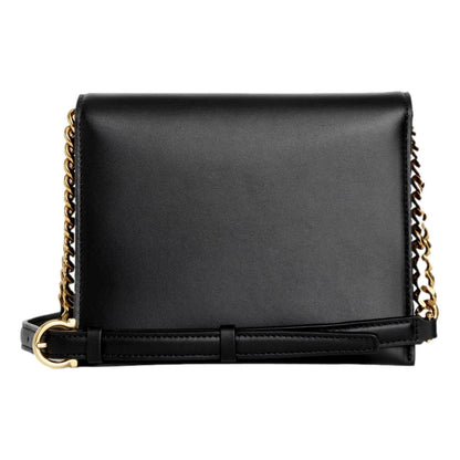 Salvatore Ferragamo - Women's Trifolio Leather Flap Crossbody Bag