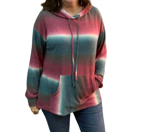 White Birch - Hooded Pullover Top