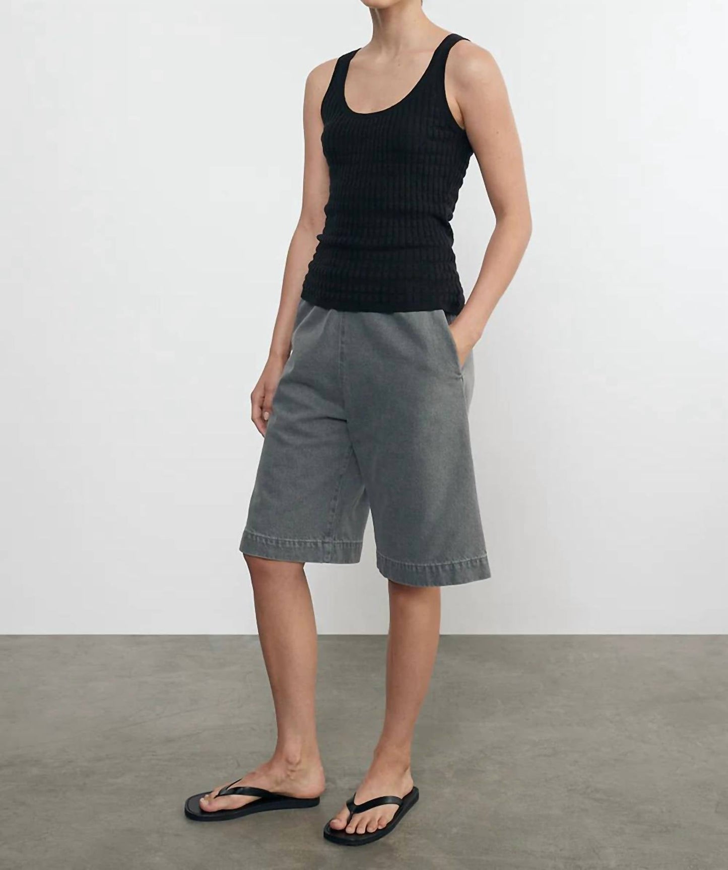 Enza Costa - Linen Cotton Sweater Tank
