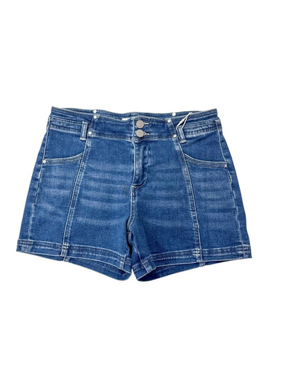 Risen - Kaci Double Button Denim Shorts