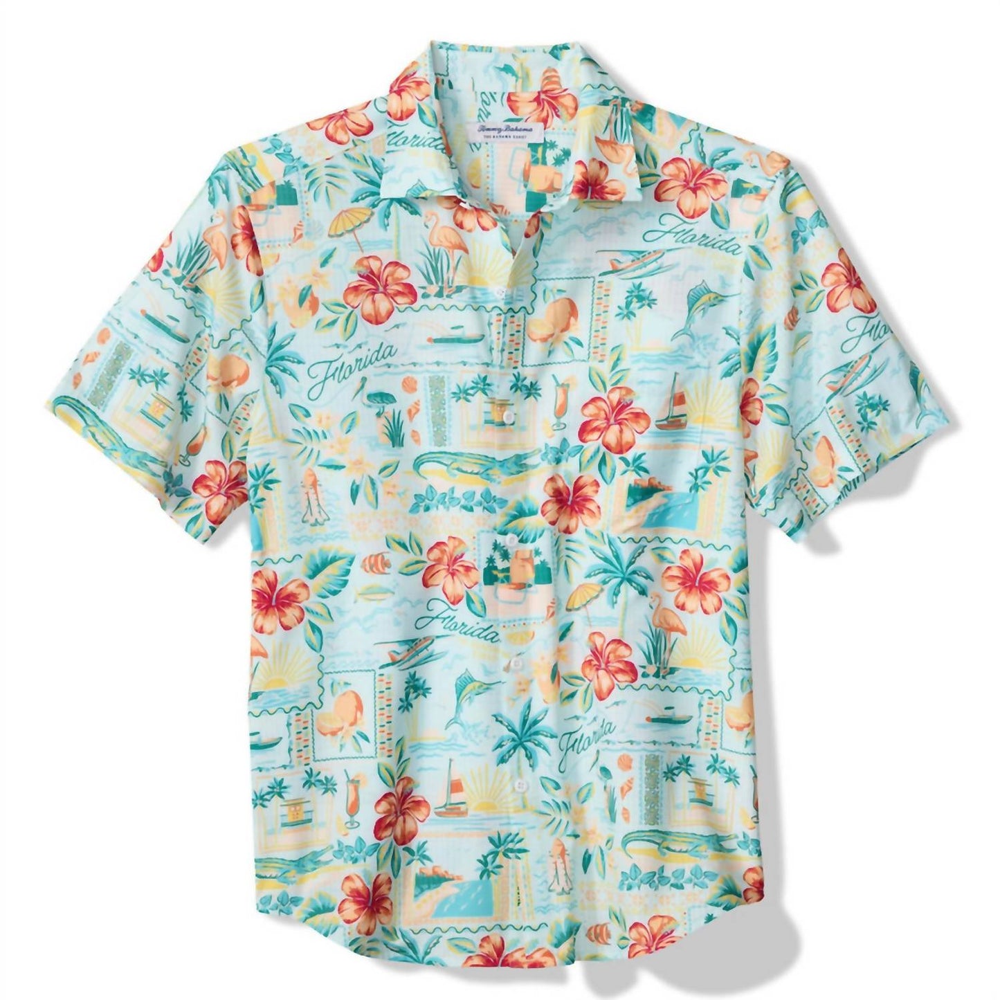 Tommy Bahama - Men's Short Sleeve Coast Florida Fun Camp Shirt