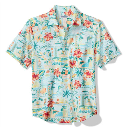 Tommy Bahama - Men's Short Sleeve Coast Florida Fun Camp Shirt