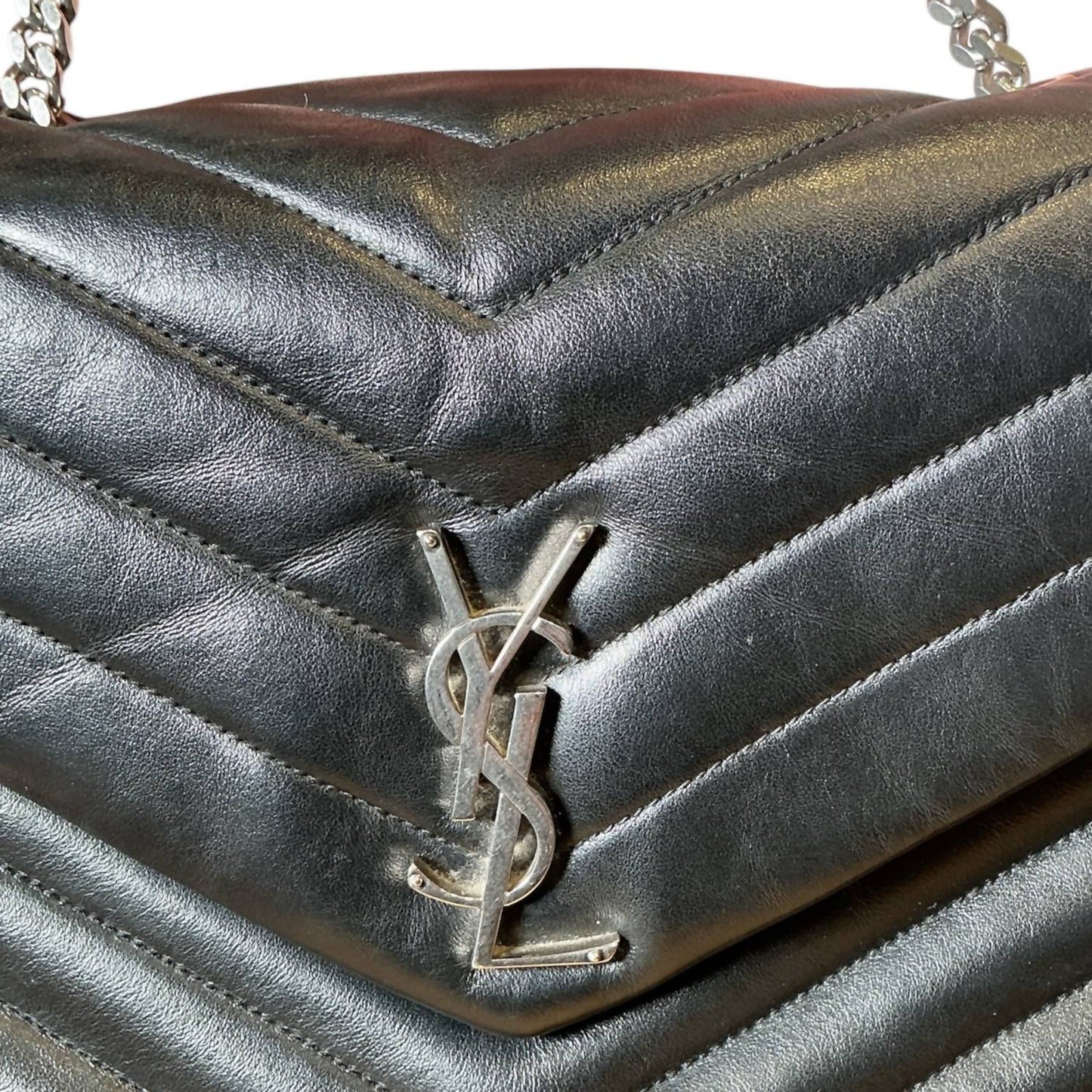 Saint Laurent - Women's Medium Loulou Matelasse Leather Shoulder Bag
