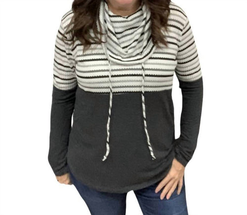 Staccato - Cowl Neck Pullover Top