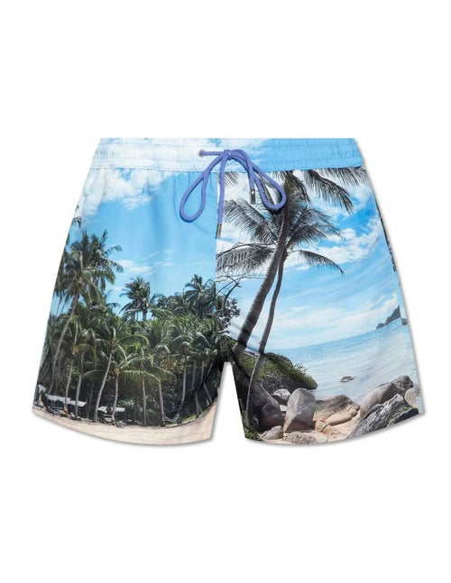 Paul Smith - Men's Tropical Print Swim Shorts