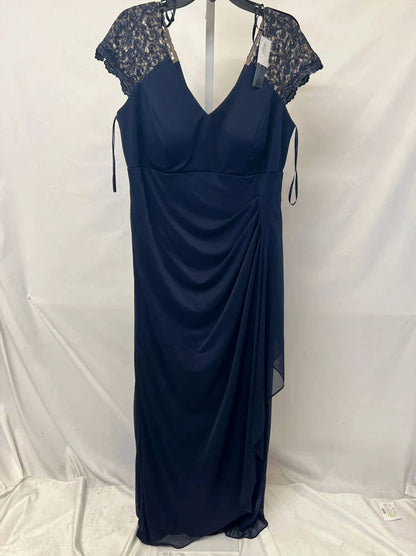 Xscape - Lace Shoulder Maxi Dress - Plus