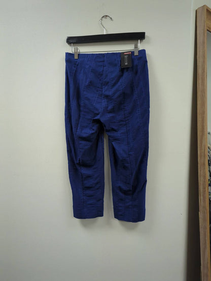 Robell - Women's Marie Crop Seersucker Capri Trousers