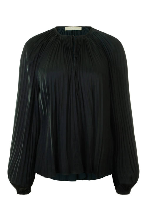 Ulla Johnson - Women's Electra Pleated Satin Blouse