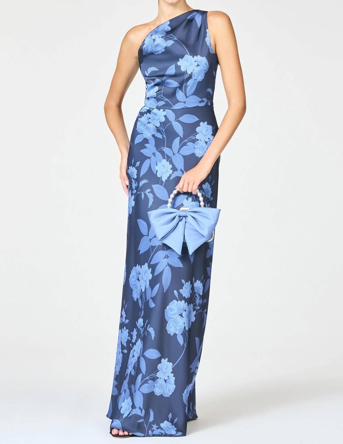 Sachin & Babi - Delphine One Shoulder Gown