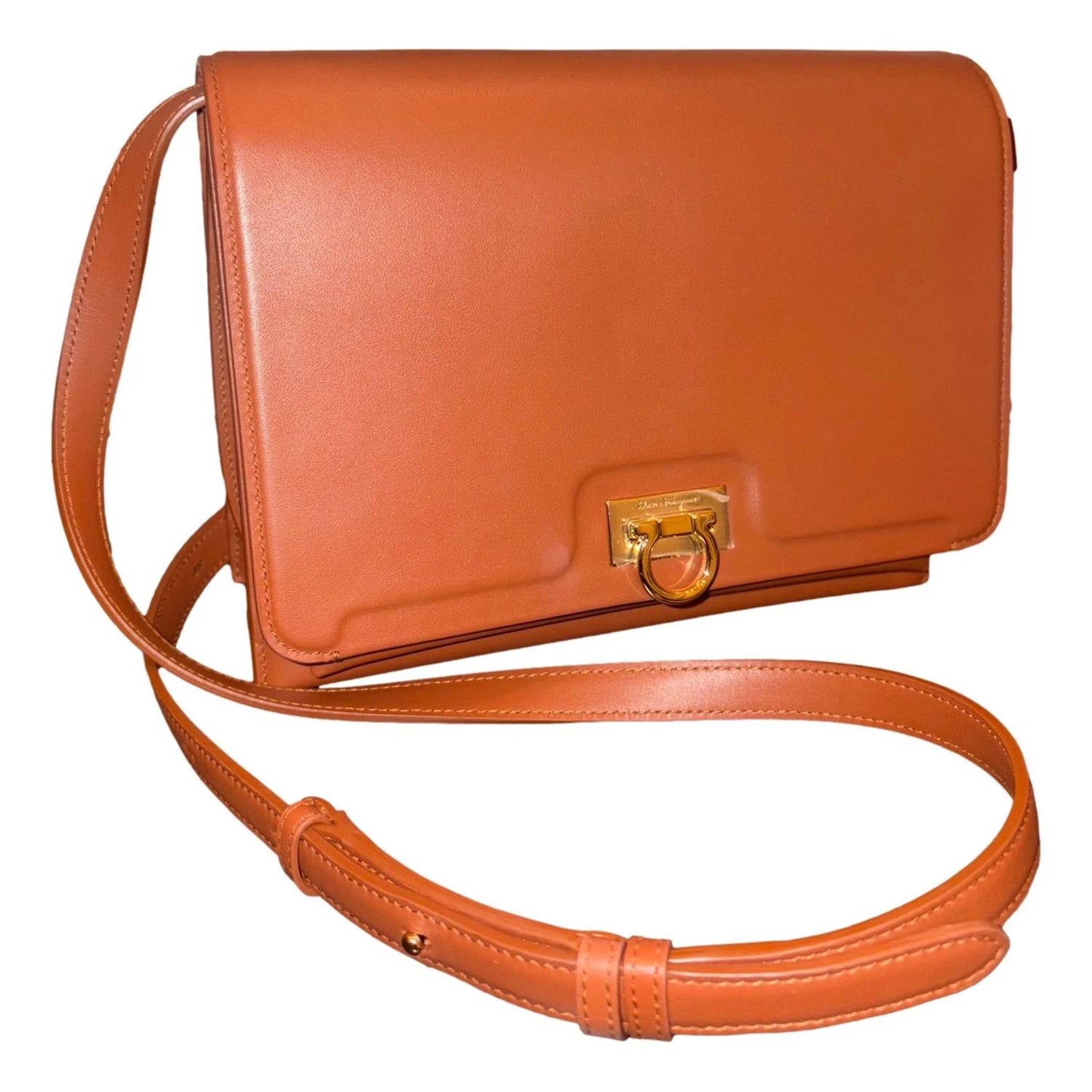 Salvatore Ferragamo - Women's Trifolio Soft Leather Flap Crossbody Bag