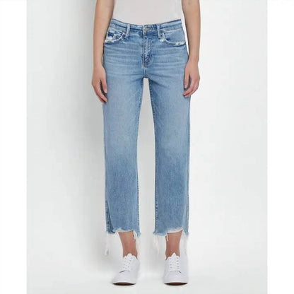 Vervet By Flying Monkey - High Rise Regular Straight Jeans