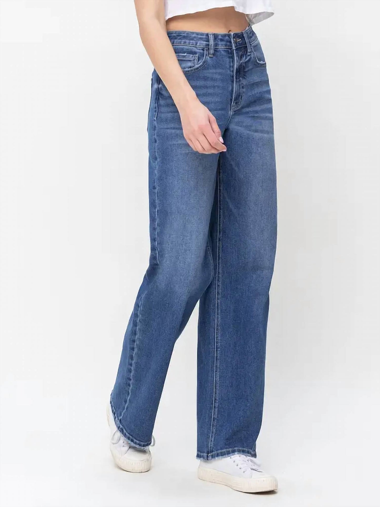 Vervet By Flying Monkey - Vintage Super High Rise Loose Jeans