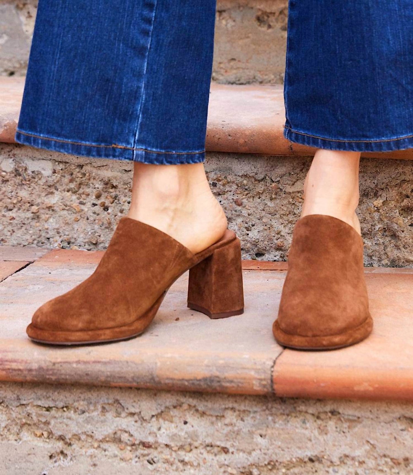 Seychelles - Women's Honor Suede High Heel Clogs