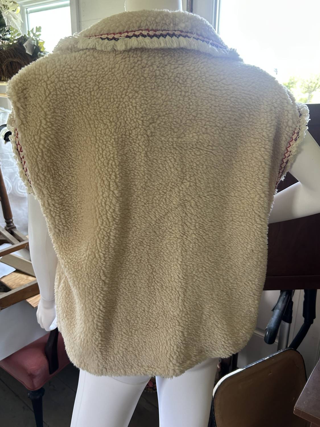 See And Be Seen - Women's Jacquard Sweater Kimono Top