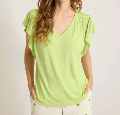 Tommy Bahama - Kauai Smocked Flutter Top