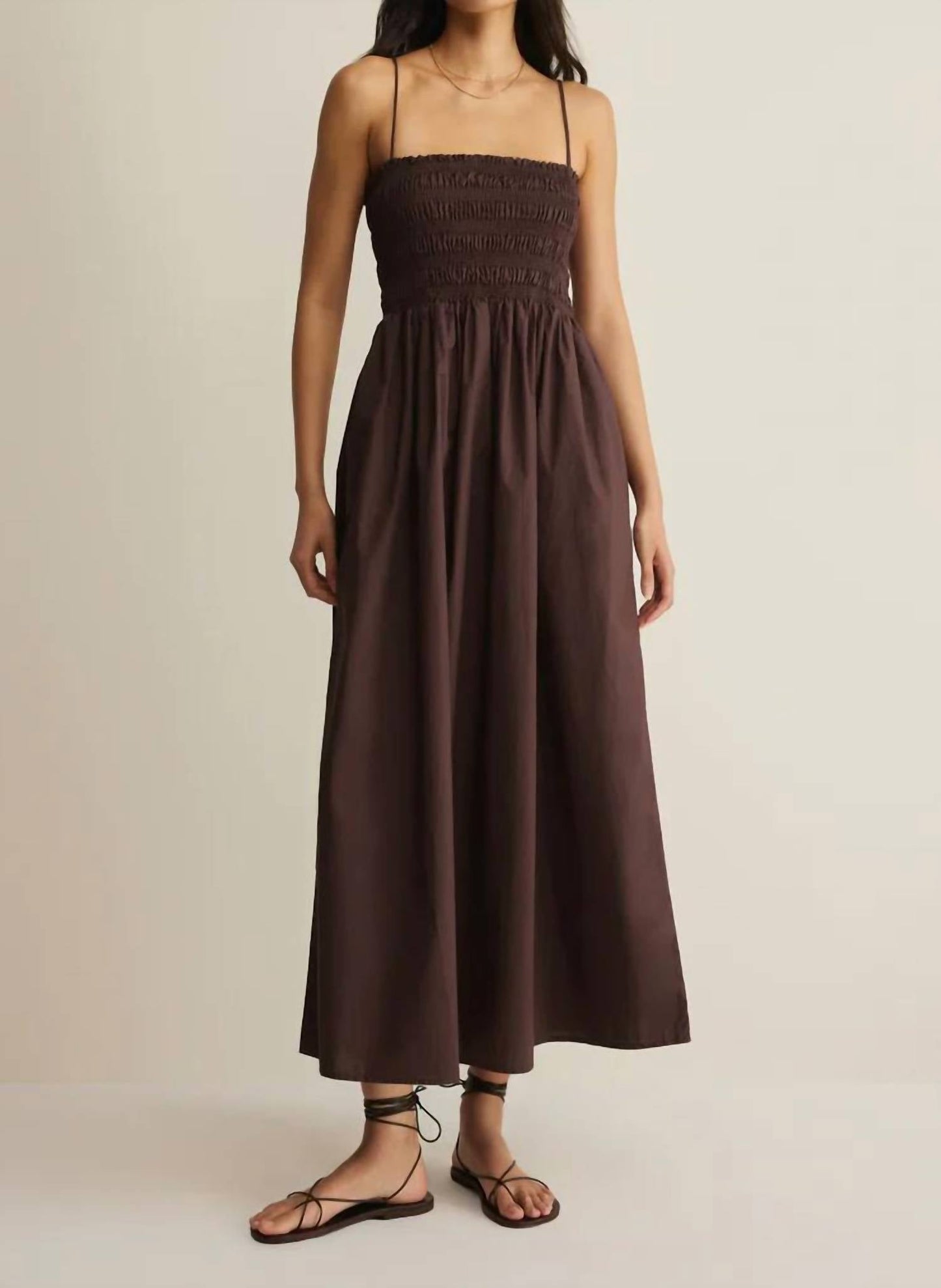 Z Supply - CORNELIA POPLIN MAXI DRESS
