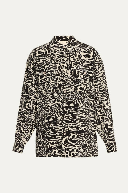 Ulla Johnson - Soren Floral Silk Button-front Shirt