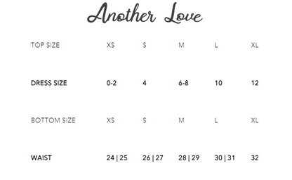 Another Love - Neve Top Pale Sage Stripe