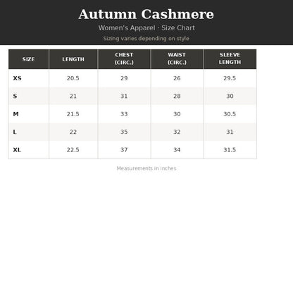 Autumn Cashmere - Distressed Flame Crew Sweater