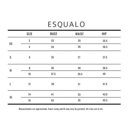 Esqualo - Women's Sweater Shoulder Button Collar Basic Knit Top