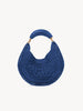 Summer Banana hobo bag in raffia
