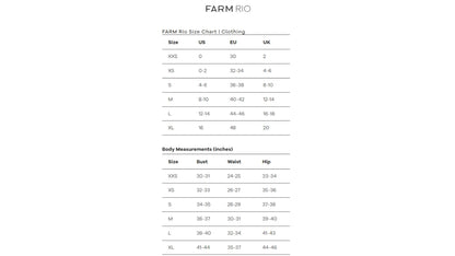 Farm Rio - Linen Midi Wrap Dress