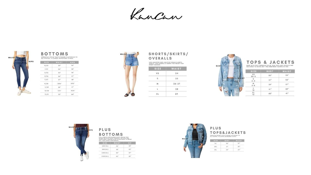 Kancan - High-rise Super Flare Western Jeans