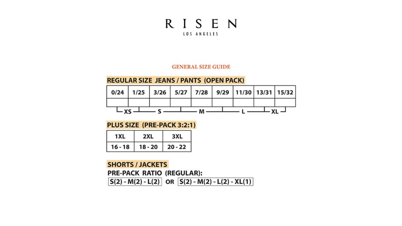 Risen - Double Button Wide-leg Western Jeans