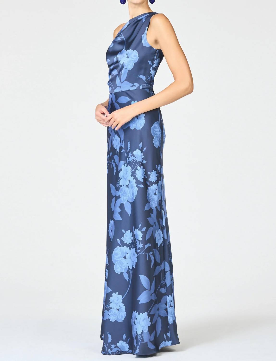 Sachin & Babi - Delphine One Shoulder Gown