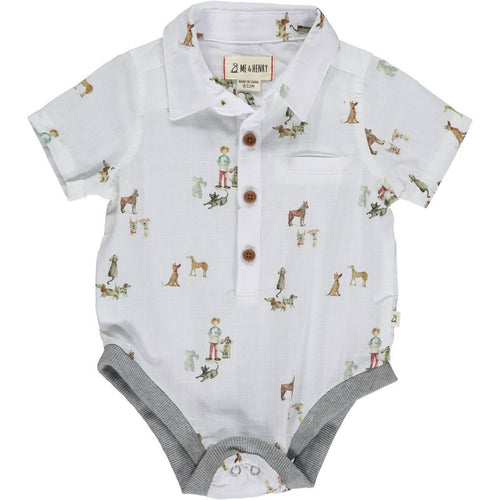 Me & Henry - Baby Boys Henry Onesie