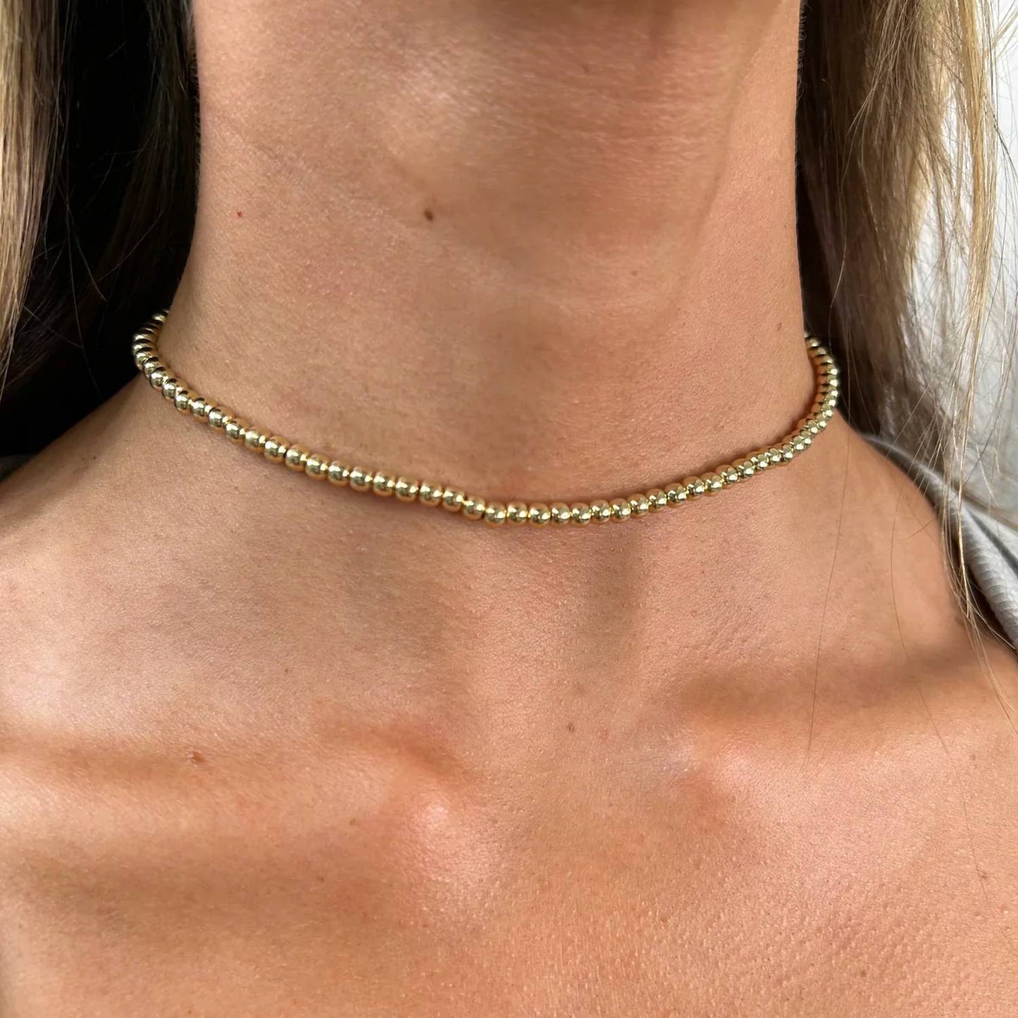 Sahira - Women's Allison Beaded Chain Necklace