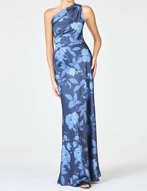 Sachin & Babi - Delphine One Shoulder Gown