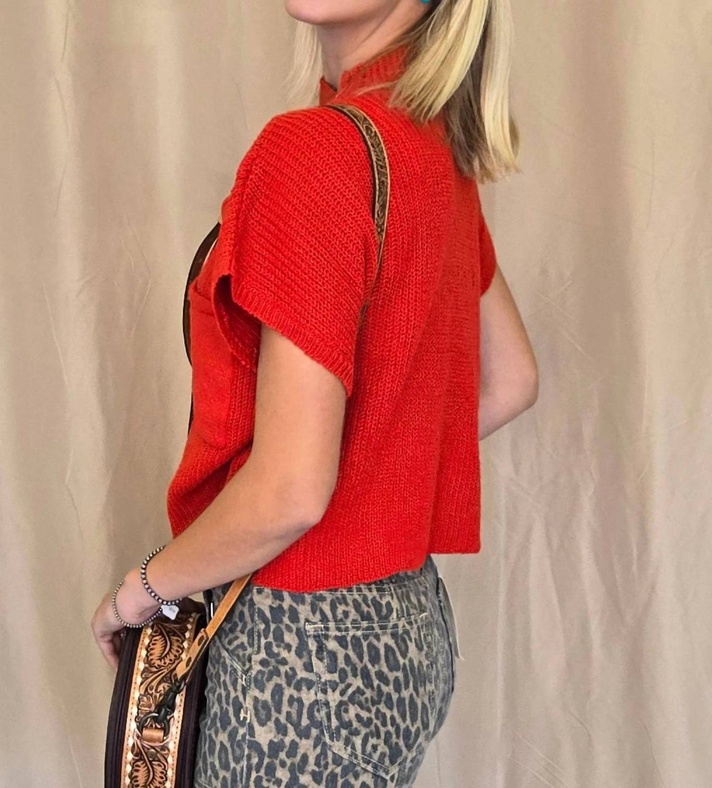 Sweet Generis - Devils Towerwestern Ribbed Sweater Top