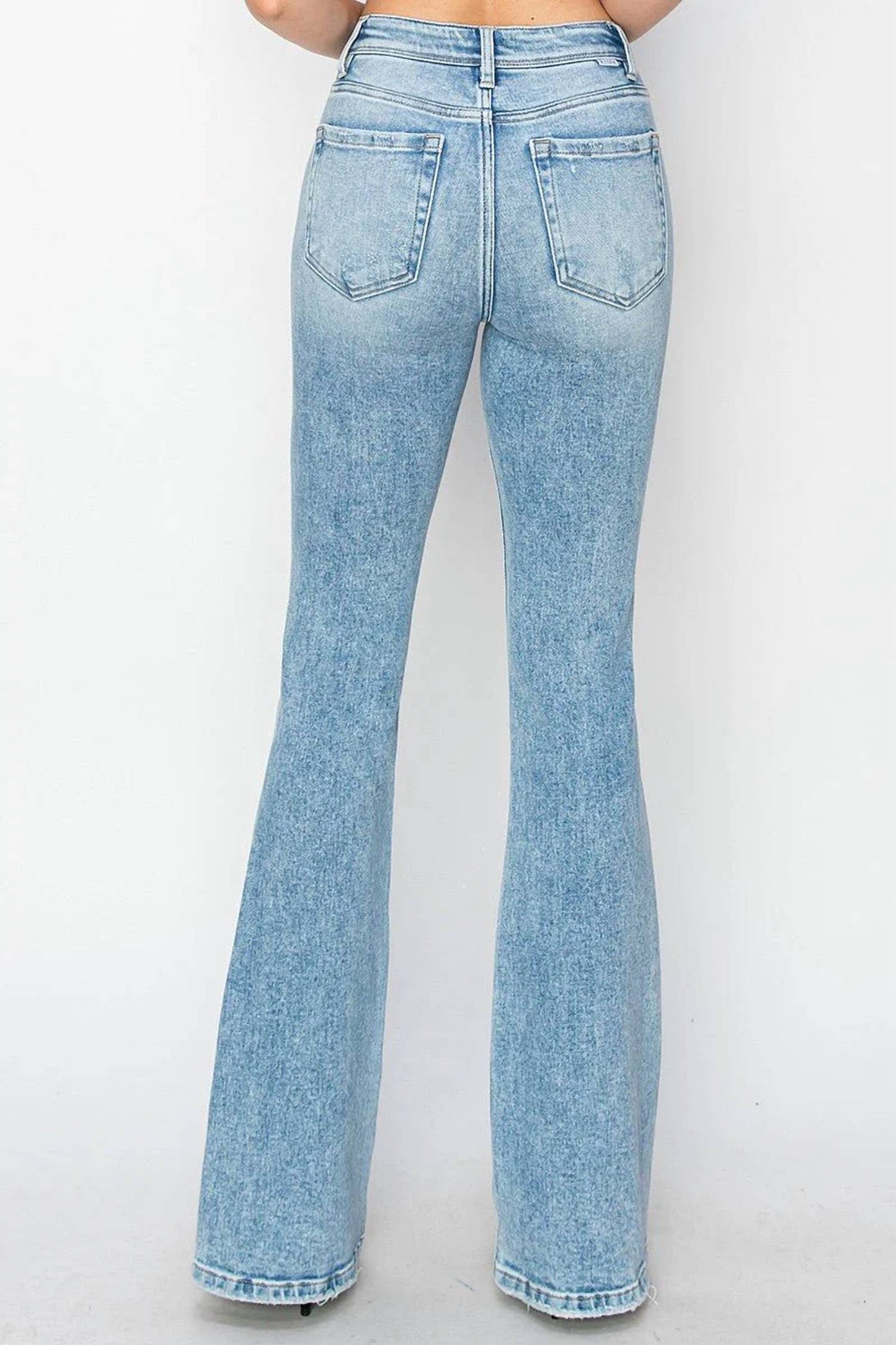 Risen - High-rise Bootcut Western Jeans