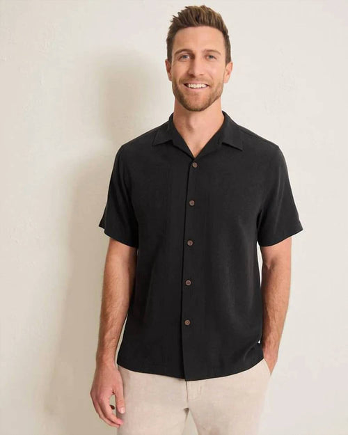 Tommy Bahama - Men's Big & Tall Maui Border Silk Camp Shirt