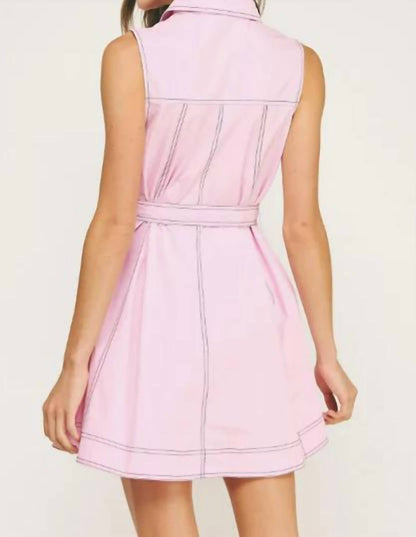 Strut & Bolt - Stitch Mini Shirt Dress