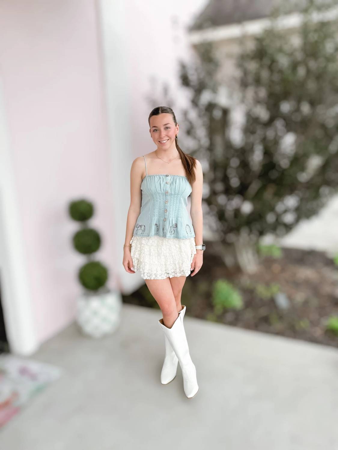 Peach Love - Ember Rodeo Cami Top