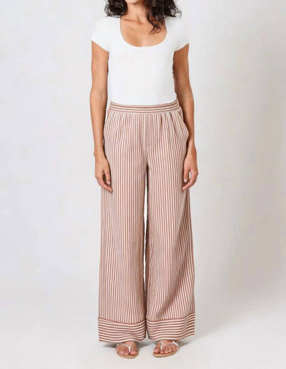 Traffic People - CHARLIE STRIPED TROUSERS