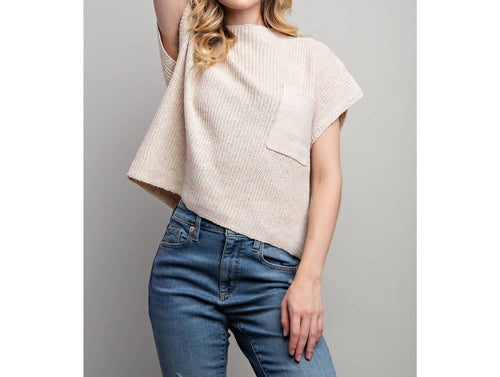 Sweet Generis - Devils Tower Western Ribbed Sweater Top